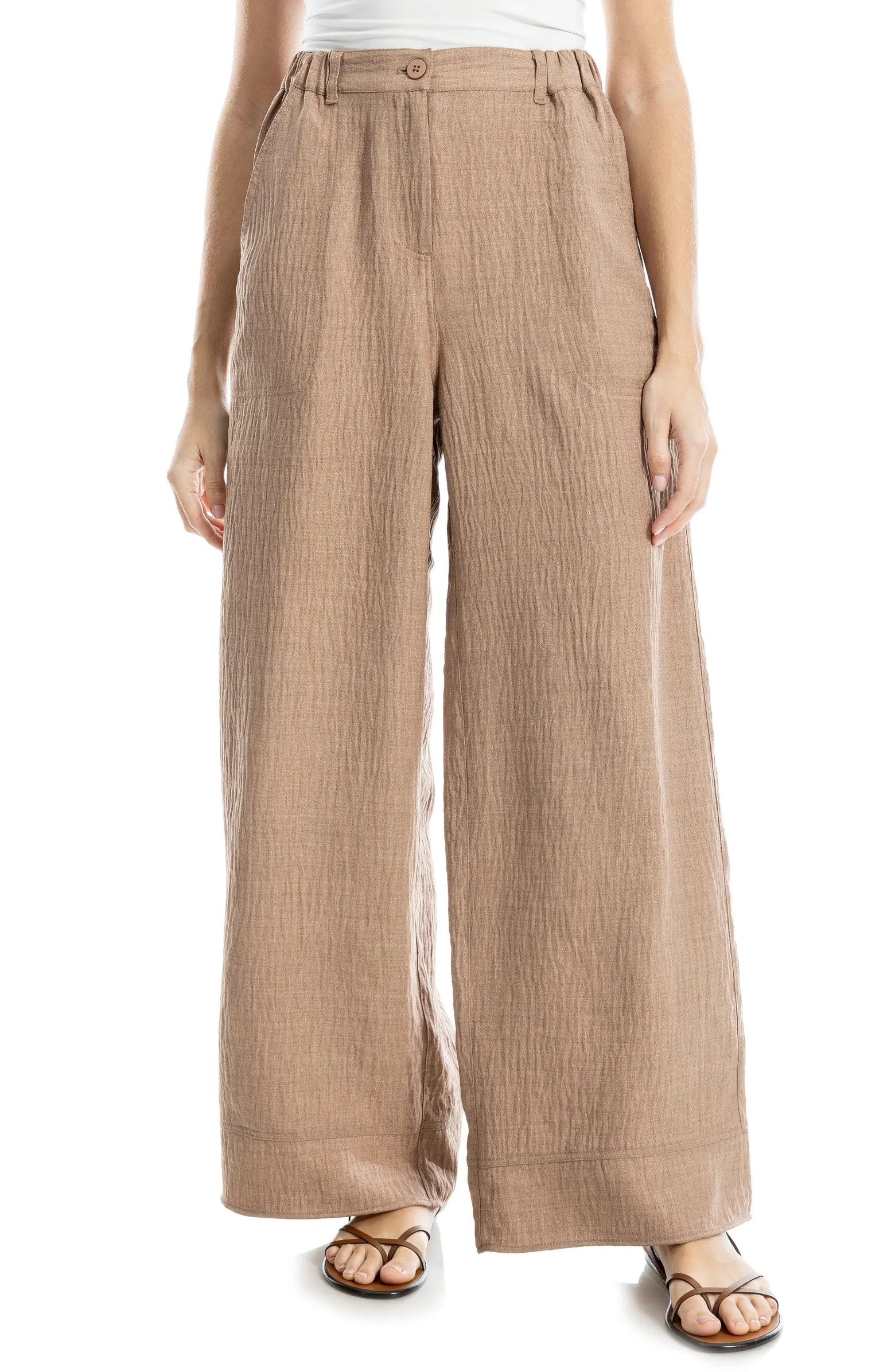 MAX STUDIO Easy Wide Leg Pants | Nordstromrack | Nordstrom Rack