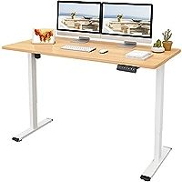 FLEXISPOT EN1 Essential Electric Height Adjustable Desk 55 x 28 Inches Whole-Piece Desk Ergonomic... | Amazon (US)