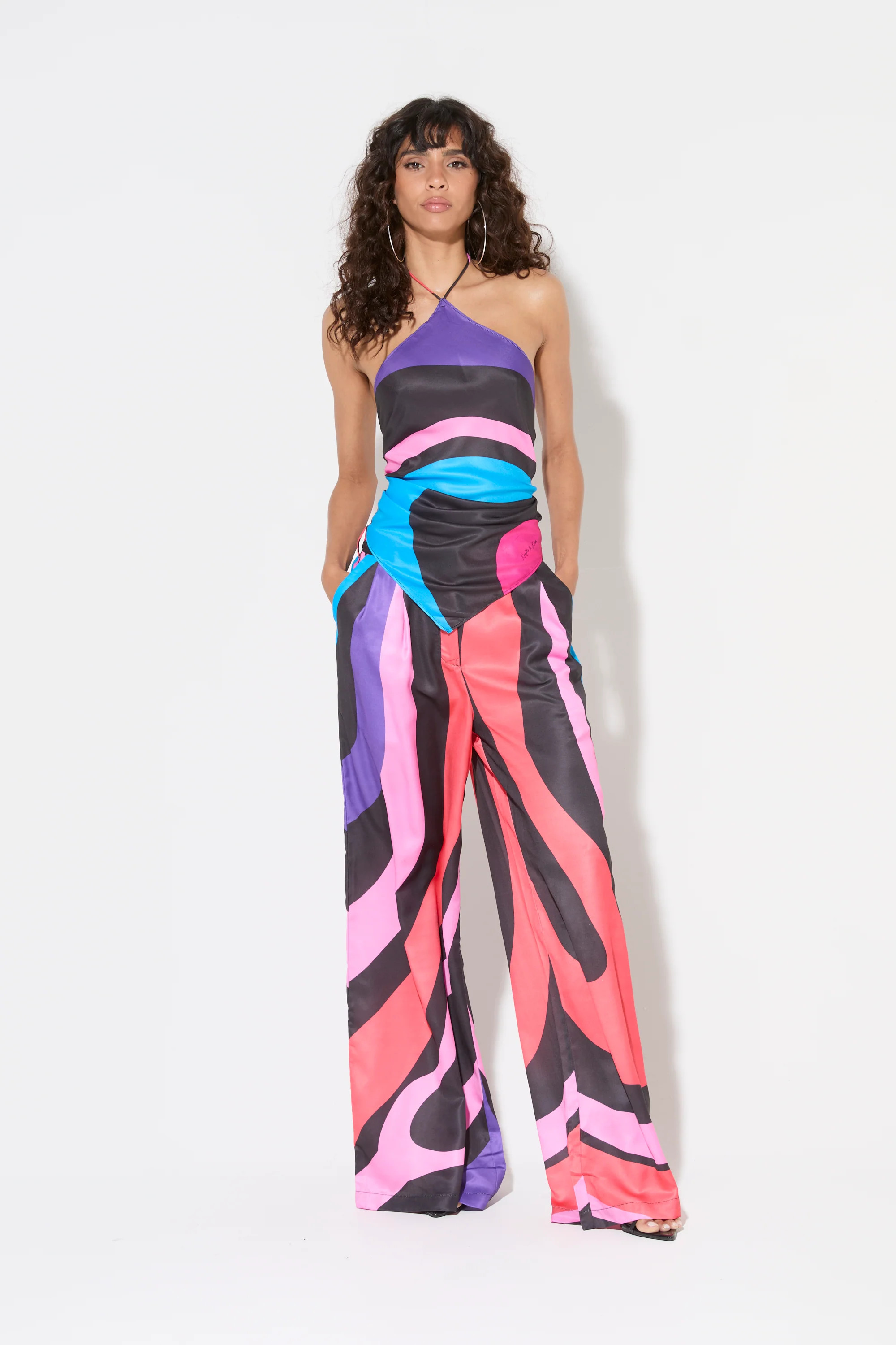 BOHEMIAN BREEZE Printed Trousers | Noughts and Kisses