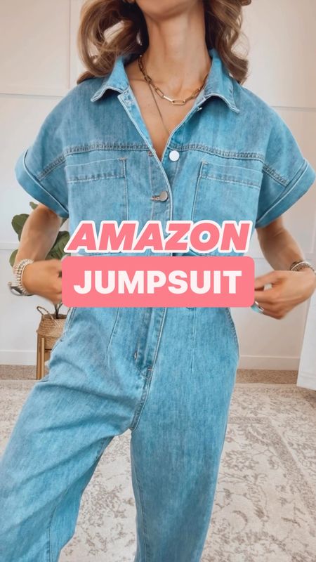 POV: you found the jumpsuit for your next summer event

Dress up or down. Perfect for a country concert outfit or festival 

I’m wearing a small. Plenty of room in the torso if your tall or fold the top over the waist or cuff the bottoms to make shorter. 

#LTKVideo #LTKStyleTip #LTKFindsUnder50