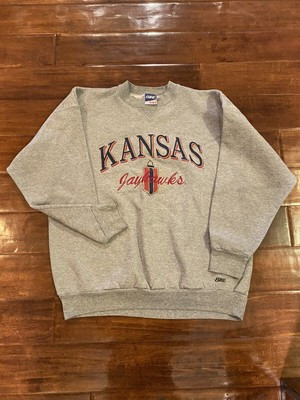Vintage Kansas Jayhawks Bike Brand Sweatshirt Crewneck Gray Men's XXL USA 2X  | eBay | eBay US