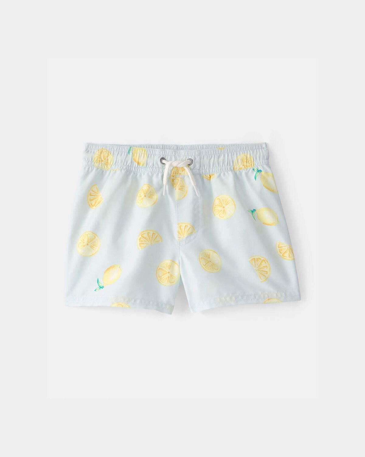 Toddler Boy Lemon Swim Trunks - Blue | Carter's Inc
