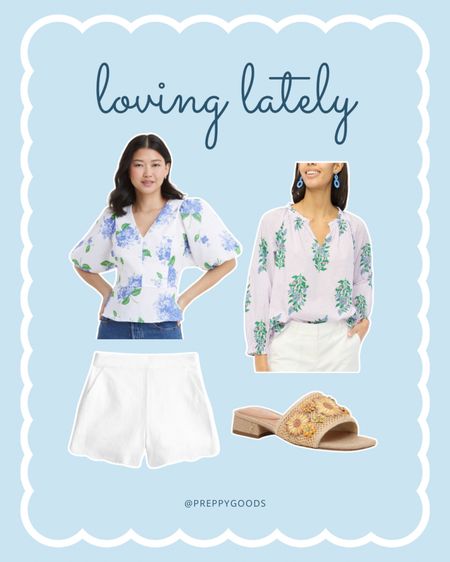 Preppy + Grandmillennial fashion finds I’ve been loving lately. How gorgeous are these pieces for summer?!

Preppy Fashion | Neutral Sandals | White Shorts | Scalloped Shorts
 

#LTKStyleTip #LTKWorkwear #LTKFindsUnder50