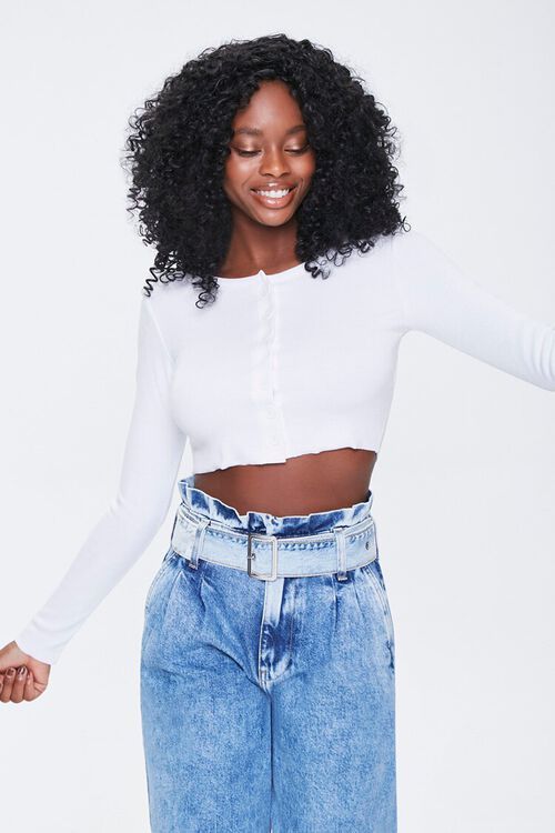 Long Sleeve Button-Down Top | Forever 21 (US)
