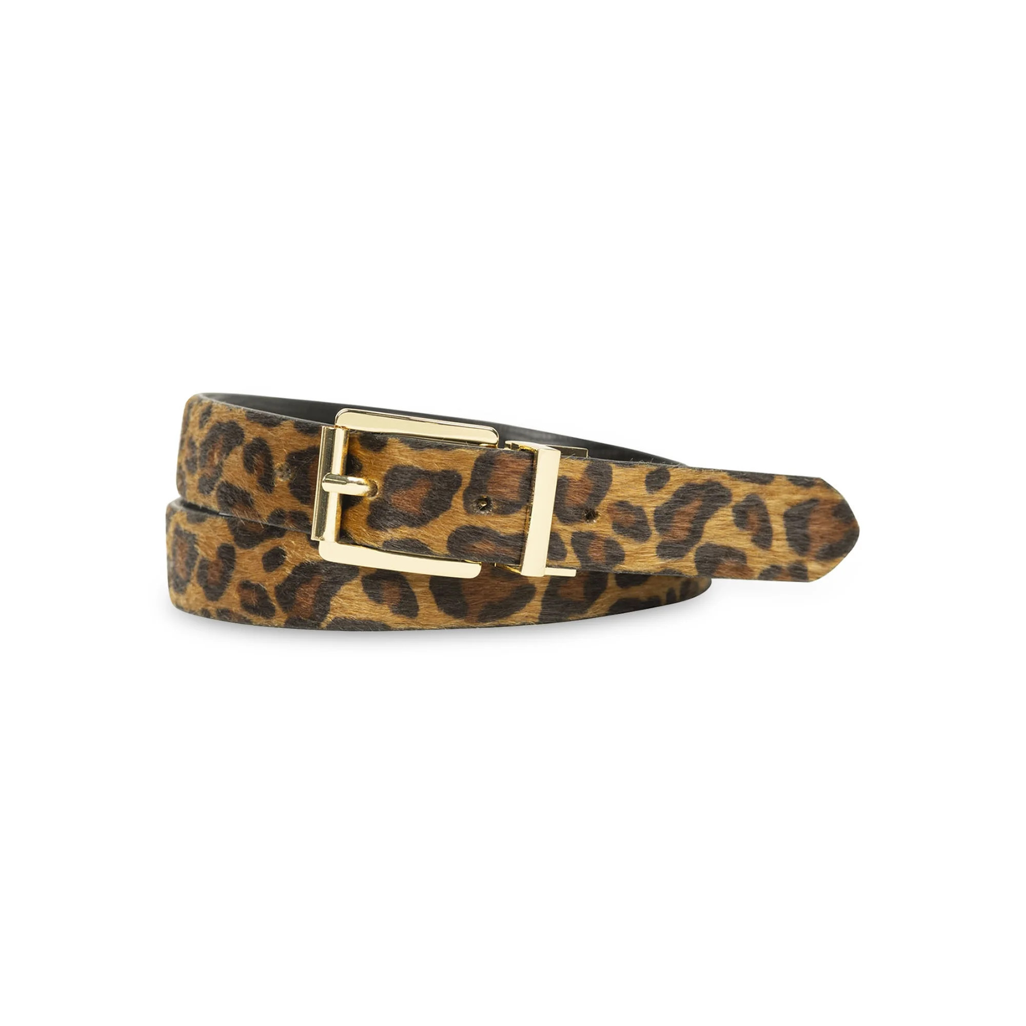 No Boundaries Women's and Women's Plus Leopard Reversible Belt | Walmart (US)