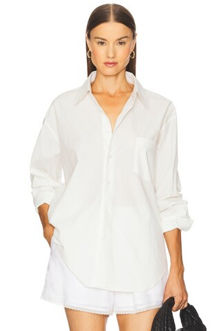 REVOLVE x JJ Camisa en White from Revolve.com | Revolve Clothing (Global)