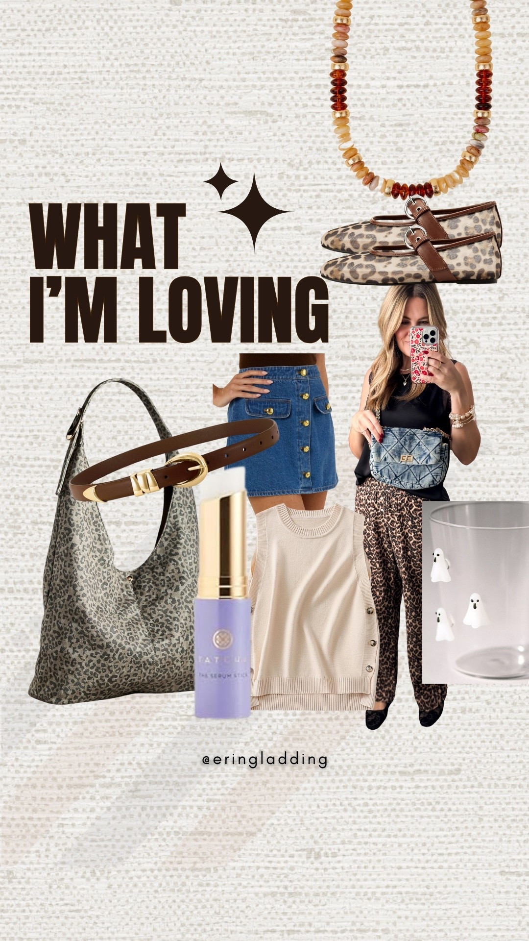 Ok, kind of obsessed and let me tell you how happy I am to bring out my leopard again! Not that I don’t think leopard has its place in spring and summer fashion, but there’s just something about it in fall. Do you agree? I’ve now been using this Tatcha serum stick for a month now and it’s a game changer. So many cute things and my favorite icon juice glasses. 

#LTKOver40 #LTKStyleTip #LTKSeasonal