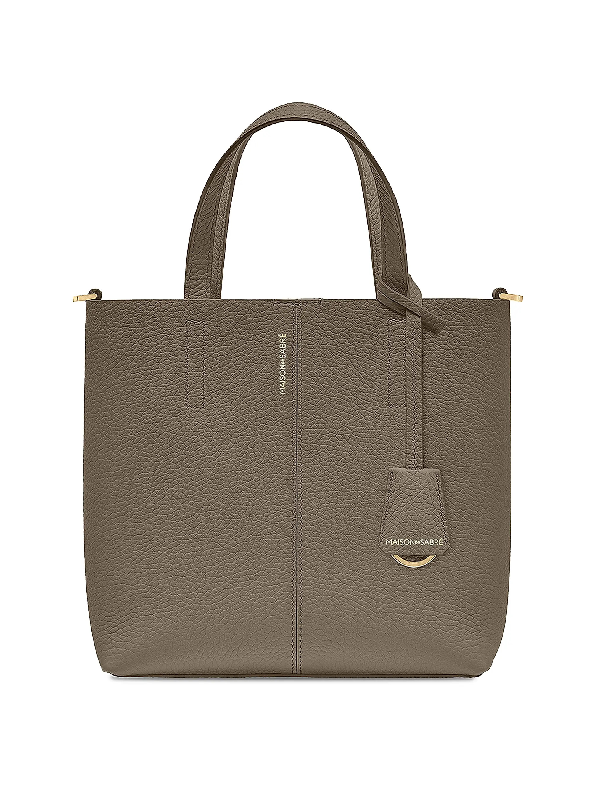 Small Leather Soft Tote | Saks Fifth Avenue