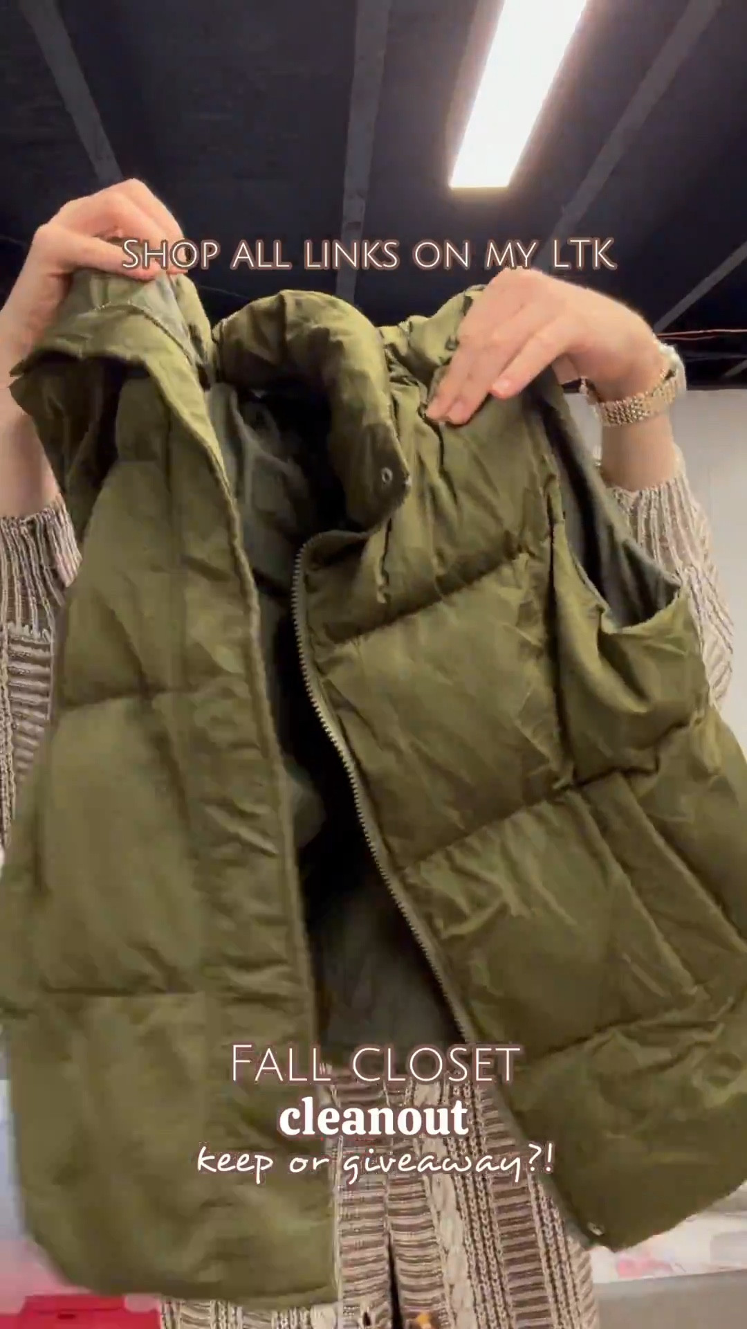 What do I keep or give away? I have BINS of fall clothes to go through!🫠😅 PART 2 of my FALL closet cleanout! 

🛍️🛍️🛍️I tried to link as much as I could on my LTK (go shop the link in my bio) 

cardigan, vest, sweater, pullover, fleece hoodie, fall outfit , fall fashion, plaid shacket, corduroy shacket m, fall finds 

#fallclothes #falloutfit #fallcloset #closetcleanout