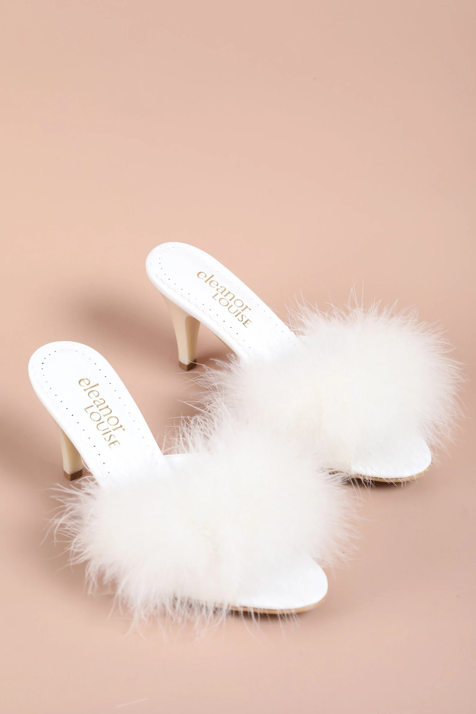 Feather Slippers, Bridal Slippers, Feather Heels, Marabou Slippers, Women's Boudoir Slippers, Wed... | Etsy (US)