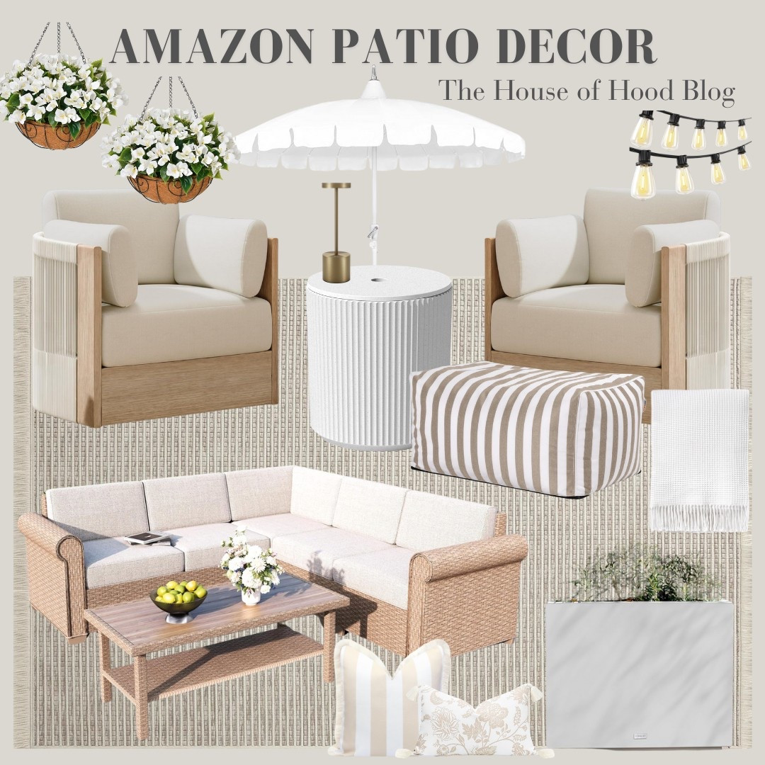 Amazon summer patio decor you’ll love! 

#LTKHome #LTKSeasonal #LTKSaleAlert