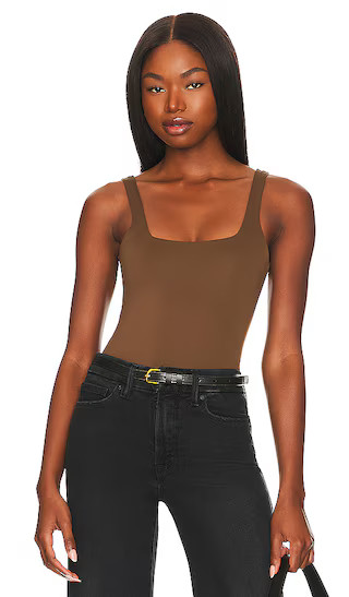 Scuba Modern Tank Bodysuit in Light Mocha004 | Revolve Clothing (Global)