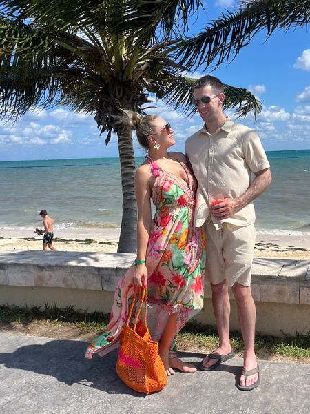 Cancún was the perfect weekend getaway for 4 nights! We soaked up lots of vitamin D while we were there, read our books and treated ourselves to all of the delicious restaurant options featuring food from around the world and Yucatán classics! 

I’m wearing my dress in a size Small and his set is a Large 


#Resort #ResortWear#Women’sResortwear #WomenResort #WomenResortOutfitInspiration #Women’sResortInspiration #ResortWearForWomen #Women’sOutfitInspo #PoolSide #Women’sPoolOutfits #TropicalDestinationOutfit #TropicalDestination #BeachVacay #BeachVacation #BeachTrip 


Start thinking about this stunning dress, perfect for date night or an elegant beach/pool cover up 

#beachcoverup #Beach #Cover-up #BeachCoverUp #DateNight #TropicalVacation #VacationOutfit #VacationDateNight #FloralDress #WinterVacation #WinterGetaway #TravelDestinations



#LTKmens #LTKtravel #LTKstyletip