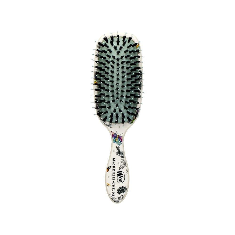 MC x Wet Brush Butterfly Toile Smooth Styler Brush | MacKenzie-Childs
