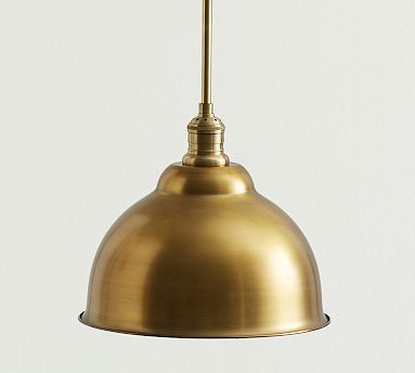 Metal Bell Pole Pendant (10"-13") | Pottery Barn (US)