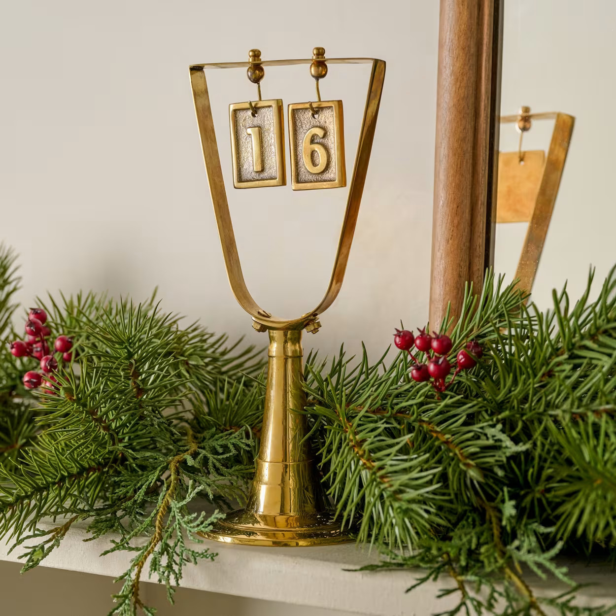 Solid Brass Countdown to Christmas | Magnolia