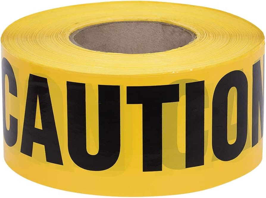 Pioneer V6310540-O/S “Caution” Tape - Yellow, O/S | Amazon (CA)