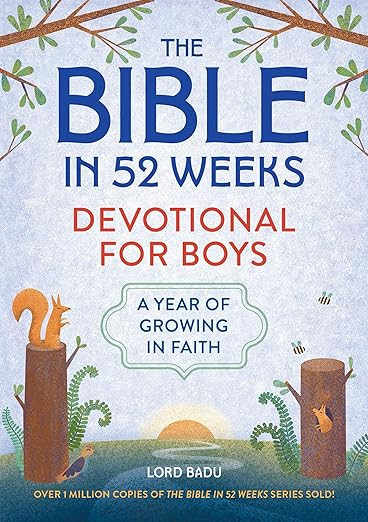 The Bible in 52 Weeks Devotional for Boys: A Year of Growing in Faith, Great for Easter Baskets  ... | Amazon (US)
