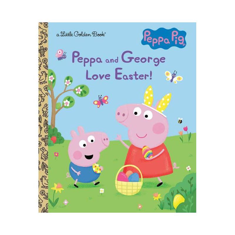 Peppa and George Love Easter! (Peppa Pig) - (Little Golden Book) by  Courtney Carbone (Hardcover) | Target