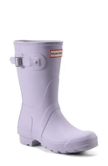 Hunter Original Short Waterproof Rain Boot in Light Purple 530 at Nordstrom Rack, Size 7 | Nordstrom Rack