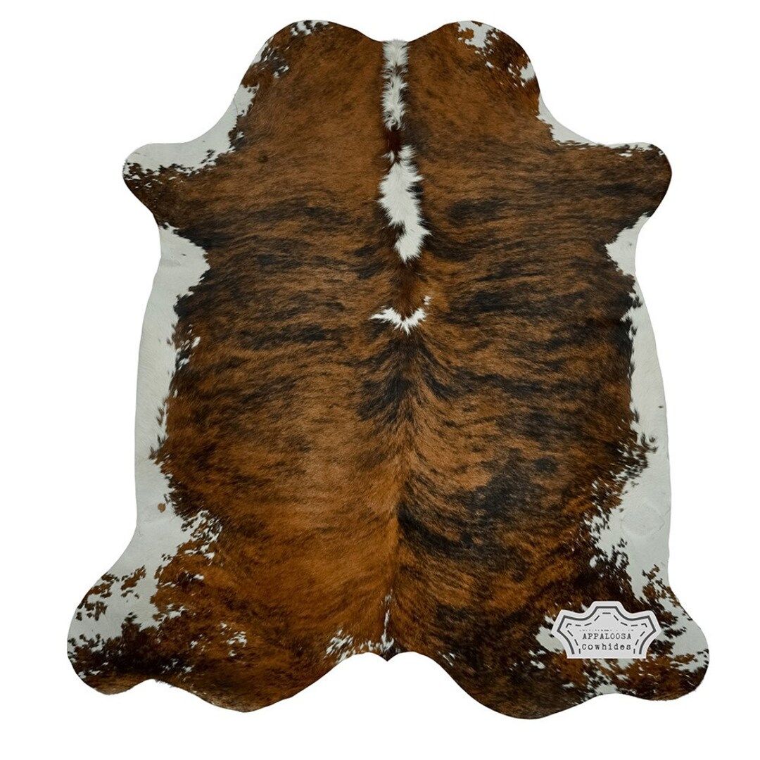 100% Real Genuine Leather Cowhide Rug in Medium Tricolor |Medium 5 x 7'| Best Price Guaranteed. | Etsy (US)