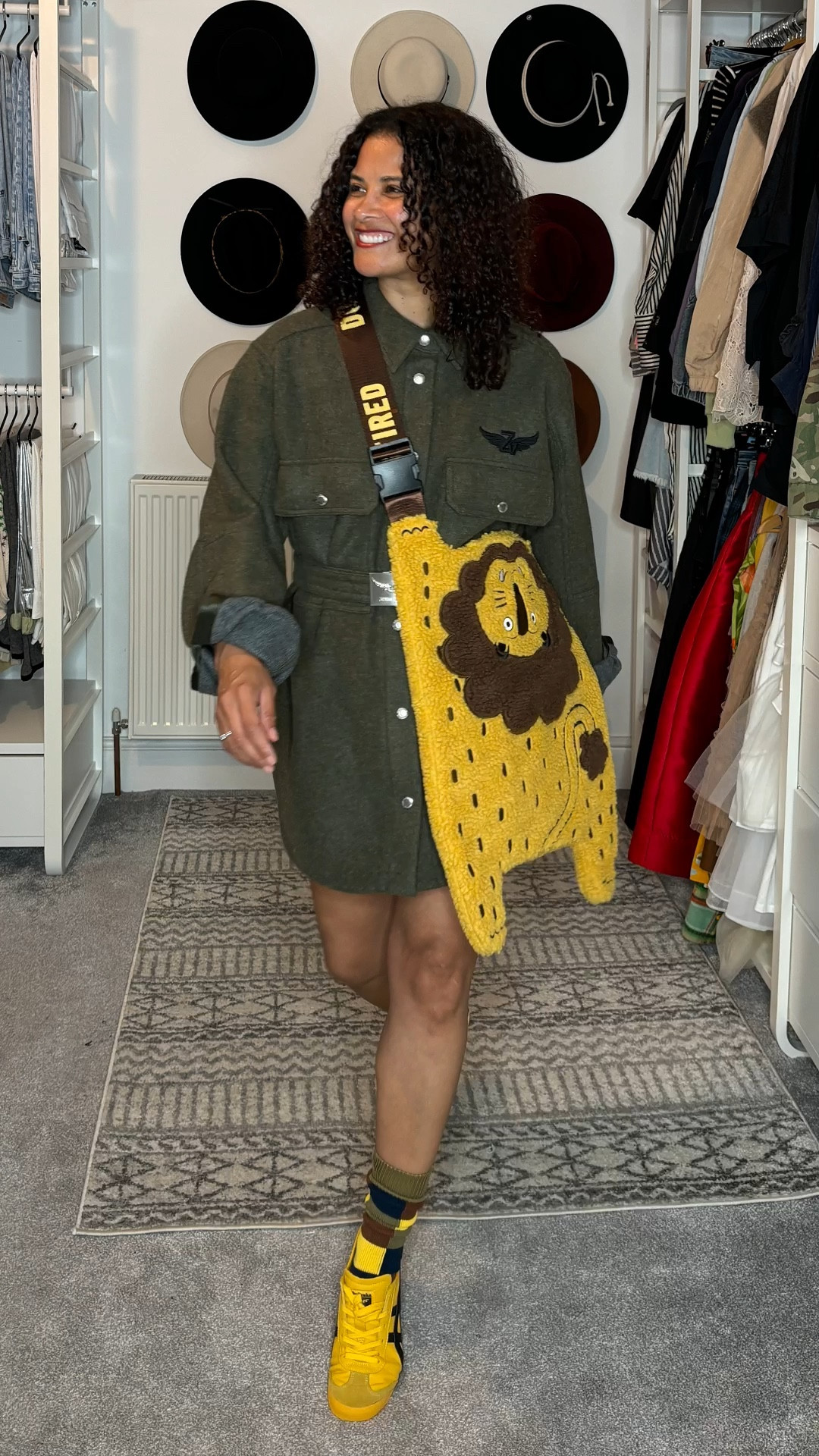 Festival food, here I come!   Shaked for the win, paired with my fave Tabio socks (use code TUTTI15 for 15% off!)  Loving the yellow bag and trainer combo - feeling those big cat vibes!   
#LTKfit #LanzaroteFestivals

Green jacket, shaket, green shirt, tiger bag, onitsuka tiger trainers, TABIO socks 

#LTKstyletip #LTKshoes #LTKeurope