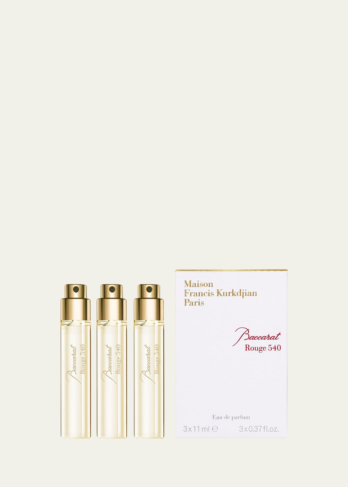 Baccarat Rouge 540 Eau de Parfum Travel Spray Refills, 3 x 0.37 oz. | Bergdorf Goodman