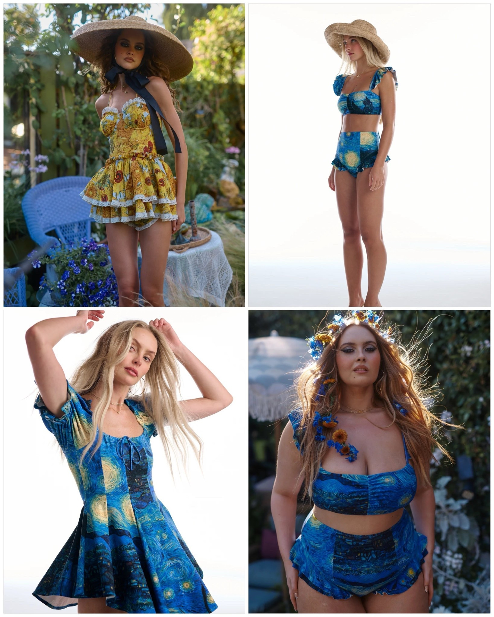 🌻 Selkie’s new Van Gogh inspired swim collection has my heart 🥹❤️ I’m especially obsessed with the sunflower swim dress set!! It’s perfect 🥹

Which piece is your favorite?? 

#selkie #swim #poolparty #summeroutfit #lakeoutfit 

#LTKSummerEdit #LTKSwim #LTKSeasonal