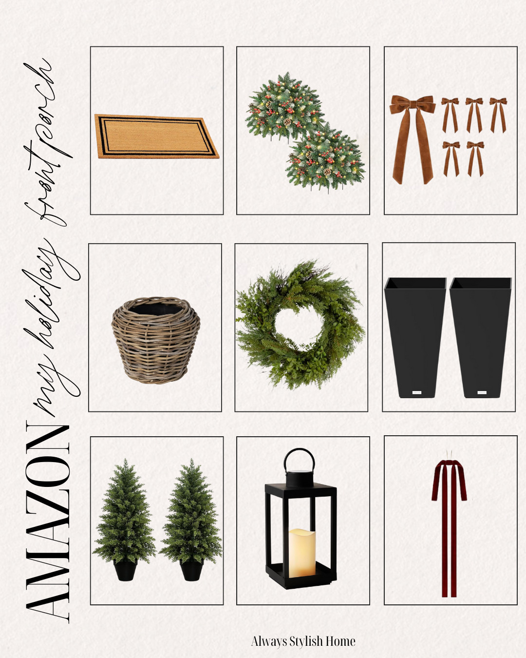 Amazon holiday front porch decor, Christmas porch decor Amazon, Amazon outdoor holiday decorations, Amazon Christmas porch ideas, festive front porch decor Amazon, Amazon holiday wreaths, Christmas doormat Amazon, Amazon porch lights holiday, Amazon winter porch decor, LTK holiday porch decor 

 #LTKHoliday #LTKHome #LTKFindsUnder50