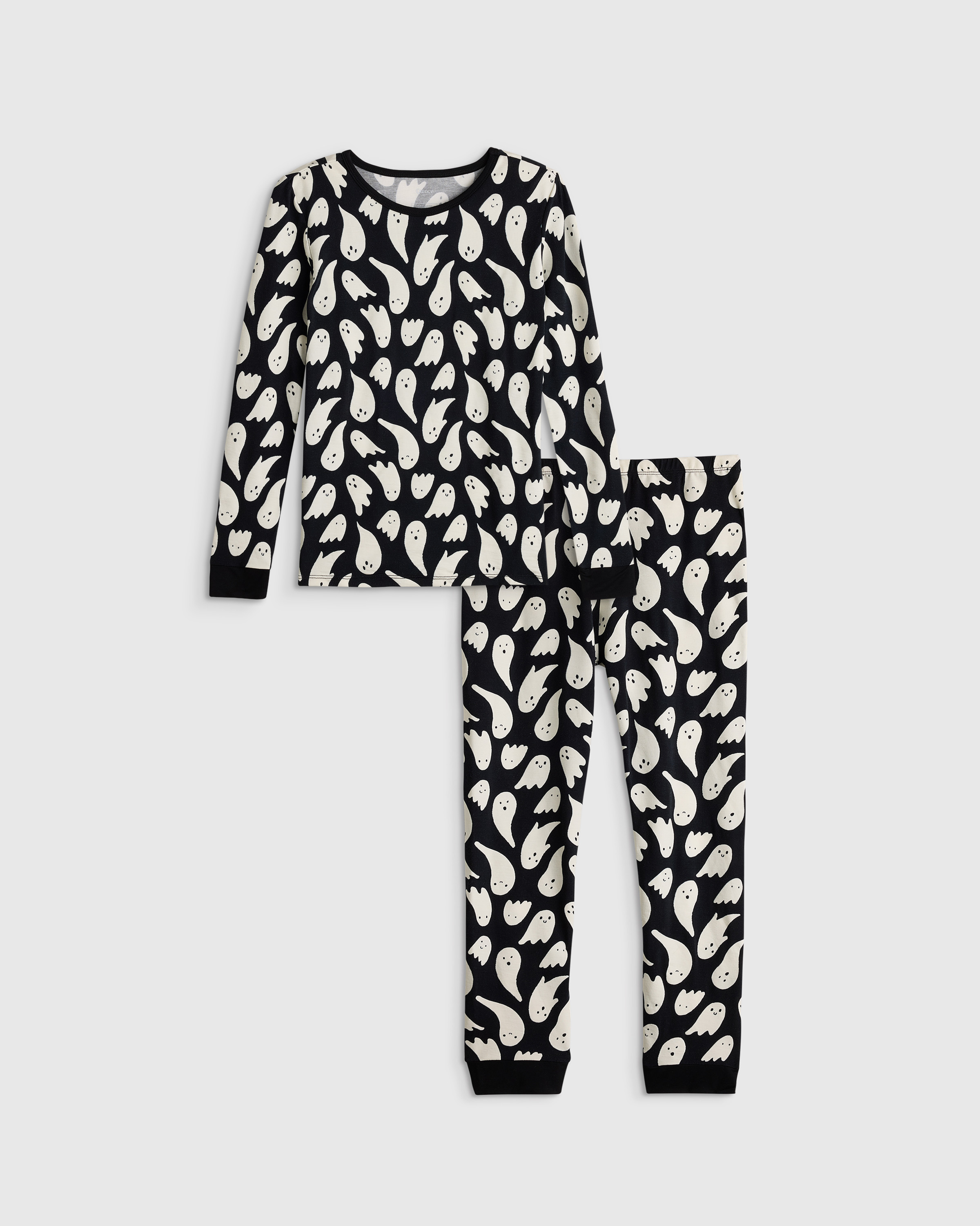 Quince | Bamboo Long Sleeve Pants Pajama Set in Ditsy Floral, Size 5T | Quince
