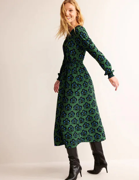 Gather Raglan Midi Dress | Boden (US)