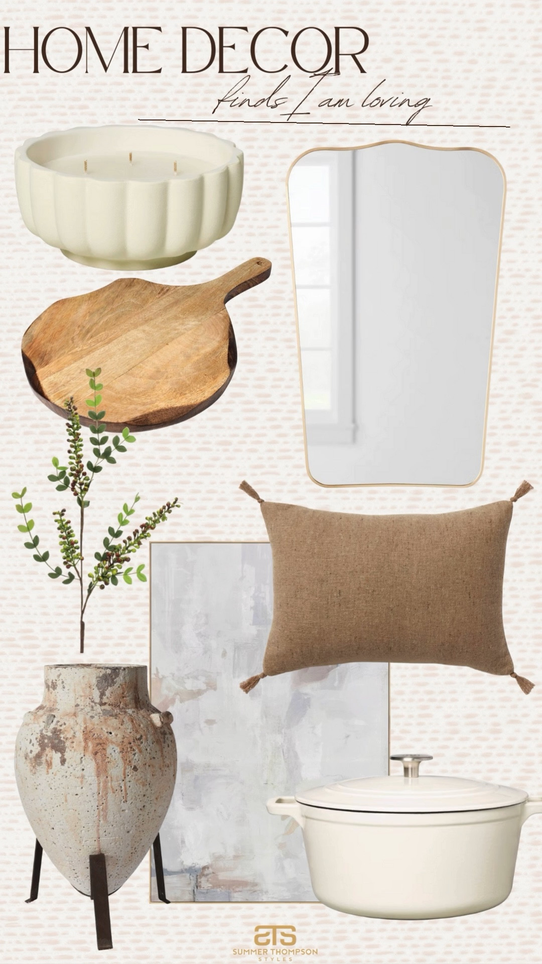 What I am currently eyeing and buying

Wooden serving board base lumbar pillow painting wall art candles vase trending best sellers viral neutral 

#LTKHome #LTKSeasonal