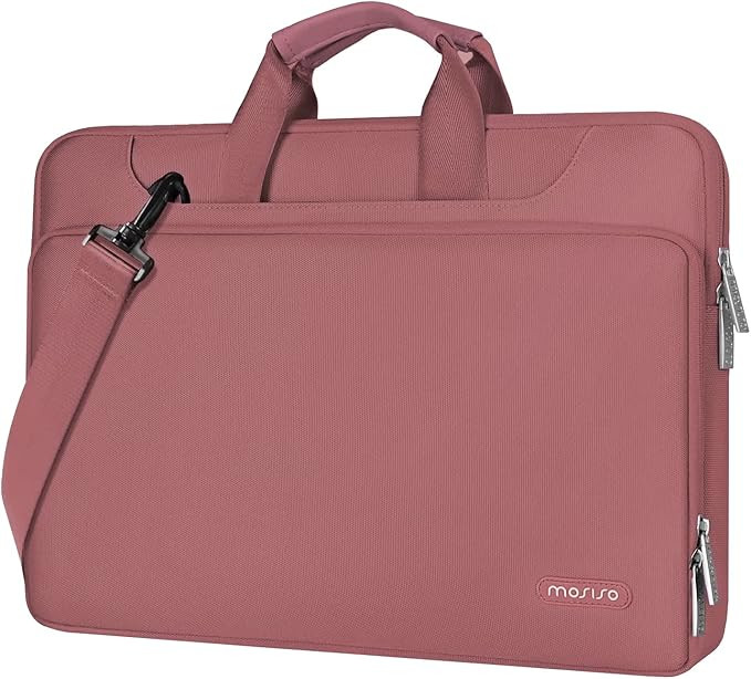 MOSISO 360 Protective Laptop Shoulder Bag Compatible with MacBook Air/Pro,13-13.3 inch Notebook,C... | Amazon (US)