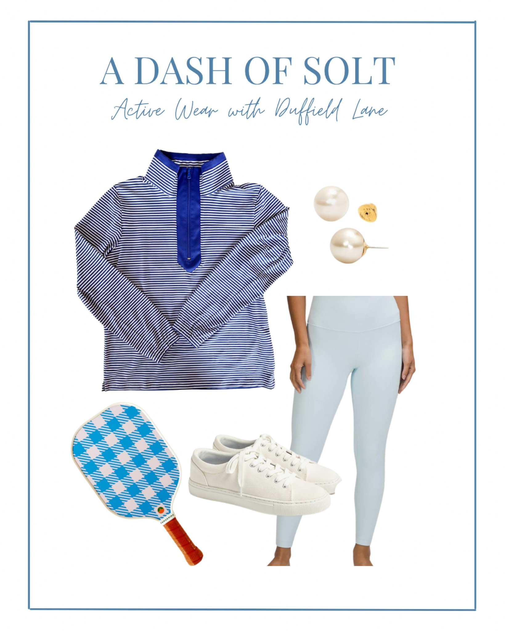 Classic Style: Striped Pullover. This performance pullover in blue pinstripe from the @duffieldlane Active Wear line is the perfect pullover for spring and summer!! With UPF 50+ Sun Protection, moisture wicking, and 4-Way Stretch, this pullover transitions easily from running errands to playing pickleball with my @tangerinepaddle to chasing my kiddos around. 
It’s seriously so comfy and I know I’ll be wearing it on repeat for years to come! 

Active wear, athleisure, spring style, pickleball outfit, tennis outfit, performance wear, classic style, preppy style, timeless style 

#LTKstyletip #LTKSeasonal