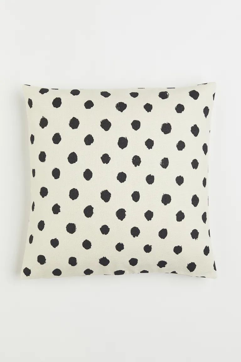 Patterned Cotton Cushion Cover | H&M (US + CA)