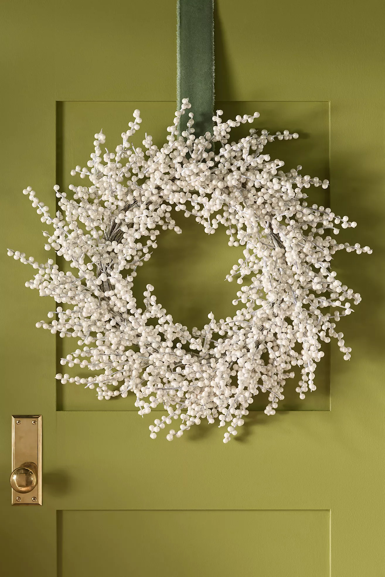 Pearl Berry Wreath | Anthropologie (US)