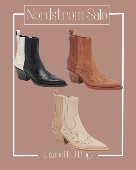 Western boots. Booties. Cowboy boots. Fall shoes. Country concert 

#LTKxNSale #LTKshoecrush