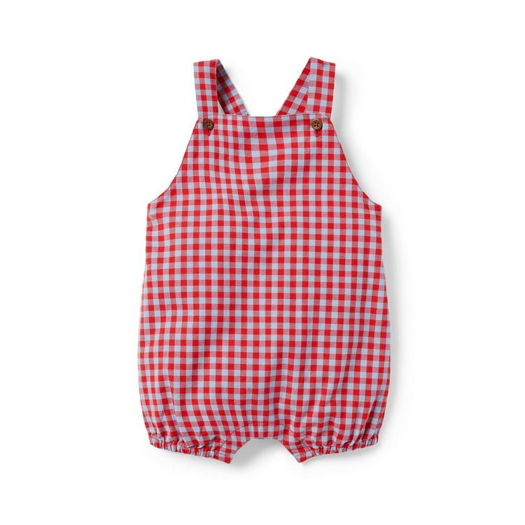 Baby Gingham Poplin Overall | Janie and Jack