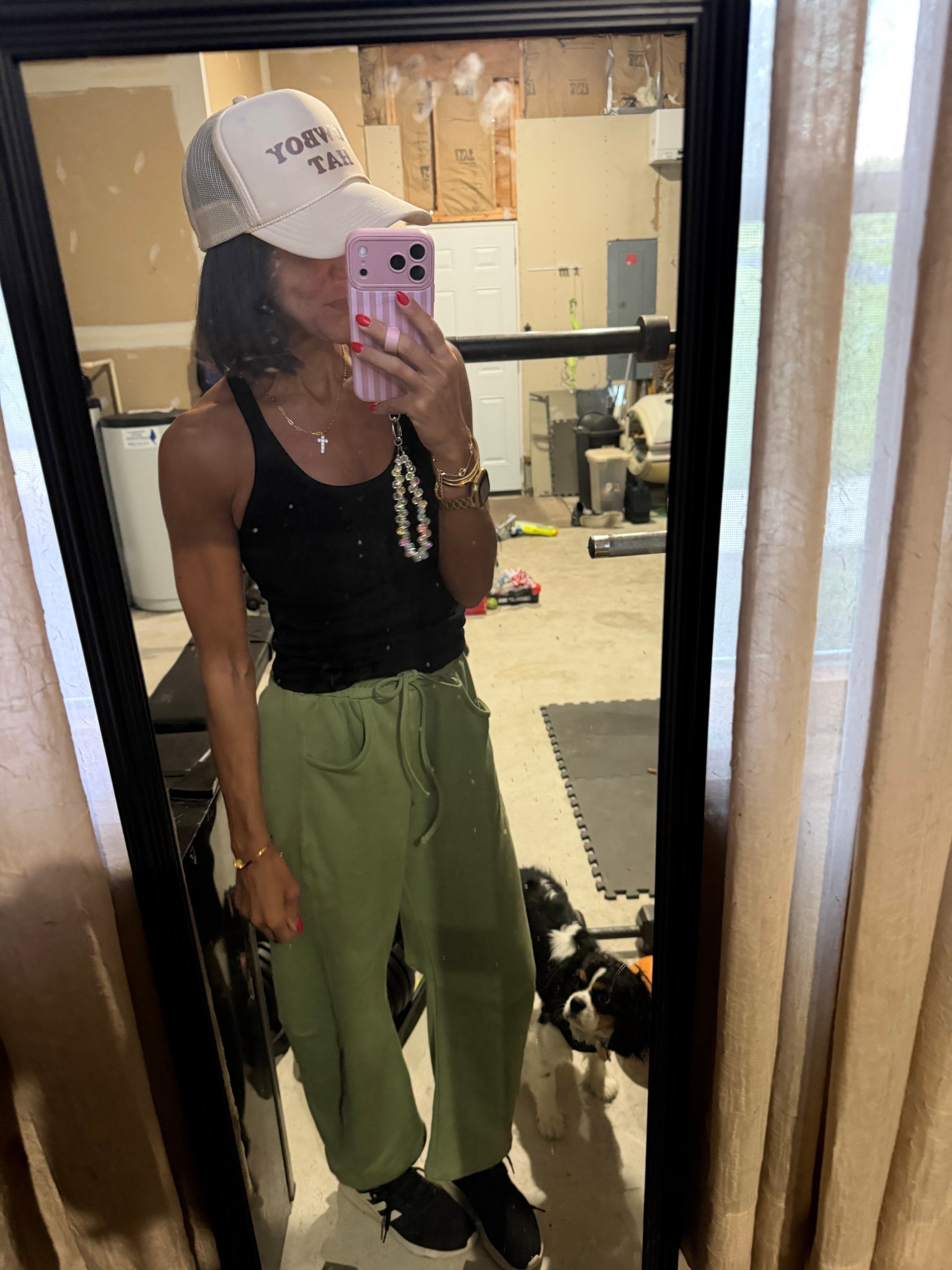 Today’s workout fit 
Size 4 in tank, xs in Walmart sweatpants 

#LTKfitnessgoals #LTKootd #LTKSeasonal