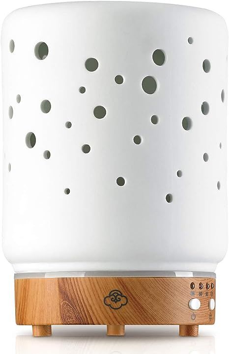 Starlight White 90mm - Ceramic/Light Wood Base Diffuser | Amazon (US)