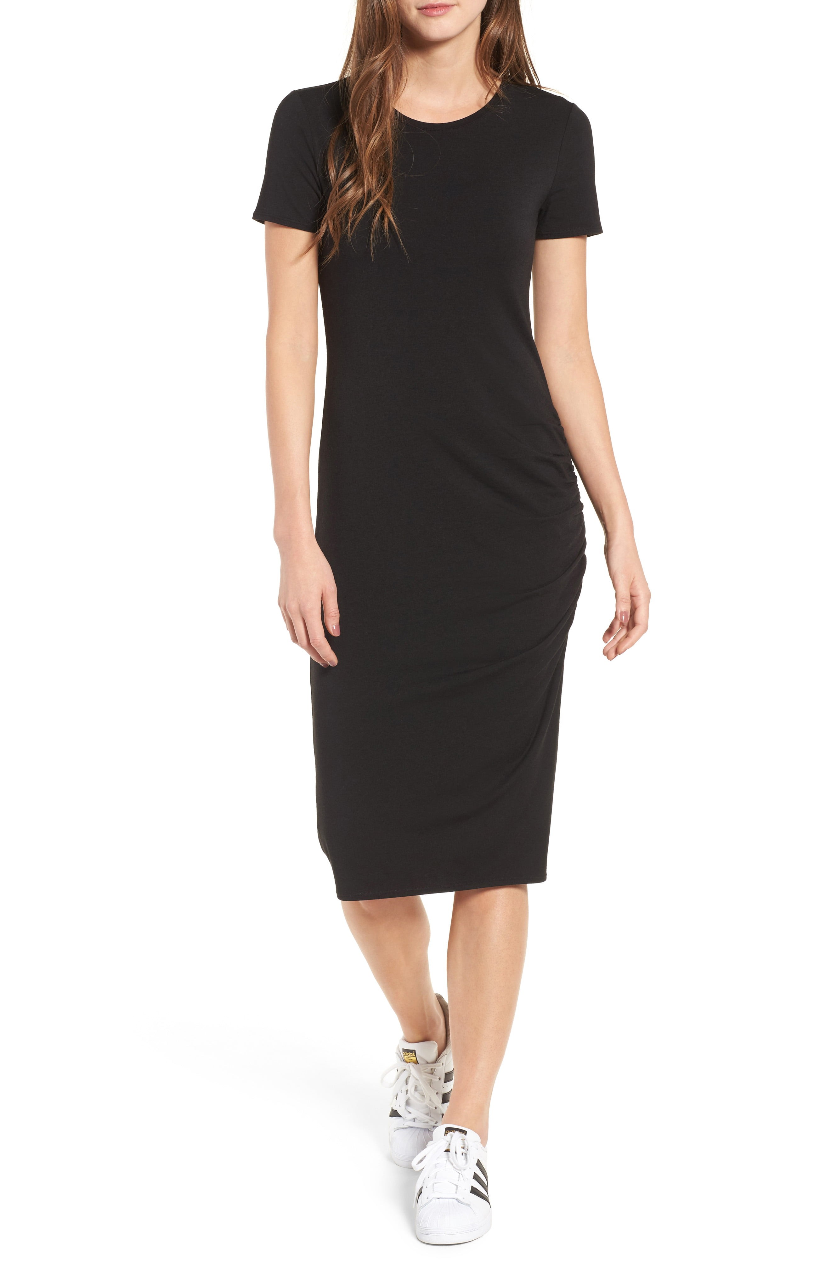 Side Ruched Body-Con Dress | Nordstrom