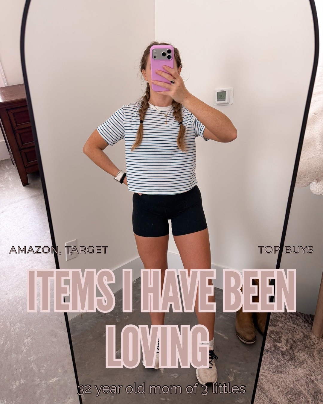 Proof you don’t need to spend a fortune to feel put together, comfy, and a little ✨extra✨

This week’s top-loved finds are giving:
– cozy but cute lounge sets + pants I keep reaching for
– my everyday initial necklace (goes with EVERYTHING)
– high-protein car snacks because mom life = always on the go
– the Target sports bra that actually holds everything in place 🙌
– go-to mascara for a quick “I tried today” look
– ruffle athletic socks because the little details matter

Affordable, practical, and still make me feel like me 🤍

Which one are you adding to cart first?? 👀


#AffordableFashion #MomStyle #EverydayOutfits #TargetStyle #AmazonFinds #LoungeWear #MomLifeEssentials #BudgetFinds #CasualChic #OnTheGoMom

#LTKmomlife #LTKootd #LTKSaleAlert