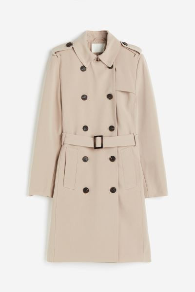 Double-breasted trenchcoat | H&M (UK, MY, IN, SG, PH, TW, HK)