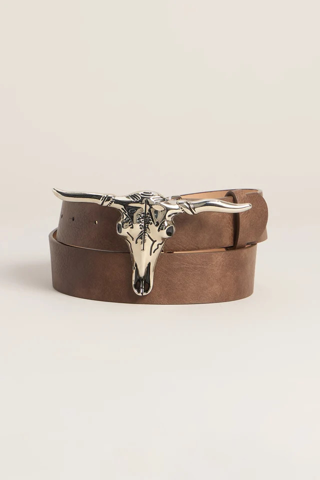 Desert Plans Longhorn Buckle Belt | Windsor Stores