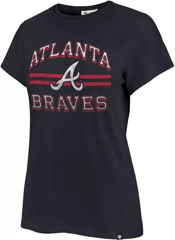 '47 Women's Atlanta Braves Blue Franklin T-Shirt | Dick's Sporting Goods
