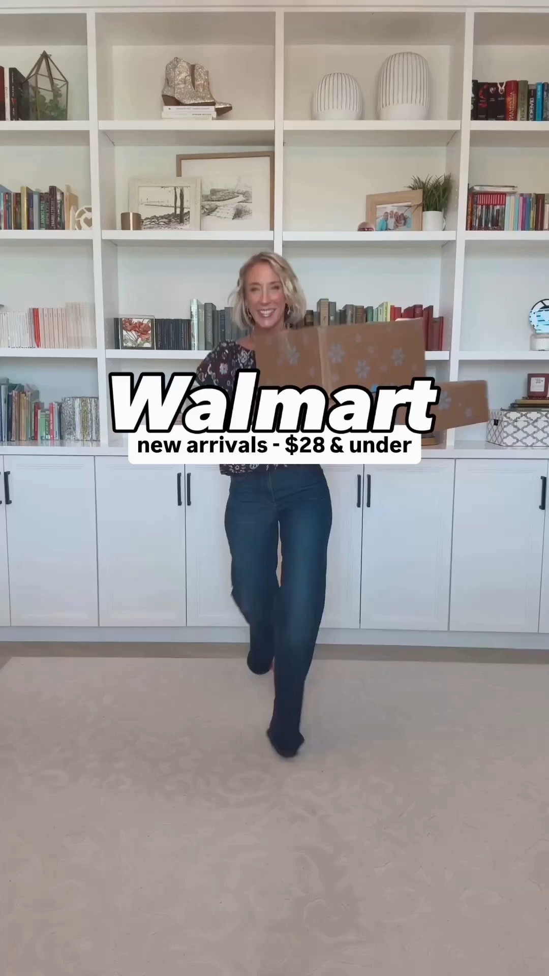 Walmart - new arrivals -$28 & under * Puff Sleeve Top - size XS. $14.98. 2 colors. * Wide Leg Jeans (says cropped but is not) - size 2. $28. Multiple colors, different styles. 1. Quarter-Zip ScubaKnit Pullover - size XS. $20. 5 colors. 2. Quarter-Zip ScubaKnit Pullover - size XS. $20. 5 colors. 3. Crewneck Cardigan w/ Short Sleeves - size XS. $22.98. 4 colors. * Corduroy Mini Skirt - size 0. $18.98. 3 colors. * Buckle Tall Boots - TTS. $46.98. 3 colors. 4. Cable Knit Grandpa Cardigan - size XS. $19.98. 4 colors. * High Rise Flare Jeans - size 0. $26.98. 2 washes. 5. Corduroy Pinafore Mini Dress - size small. $19.50. 2 colors. * Floral Embroidered Block Heel Boots - TTS. $46.98. * White Long Sleeve Shirt - size small. 6. Chambray Shirt w/ Long Sleeves - size XS. $28. * High-Rise Jacquard Mini Skirt - size 0. $28. 2 colors. * Two Tone Kitten Heel Knee High Boots - TTS. $55. 4 colors.

#LTKSeasonal #LTKOver40 #LTKPetite