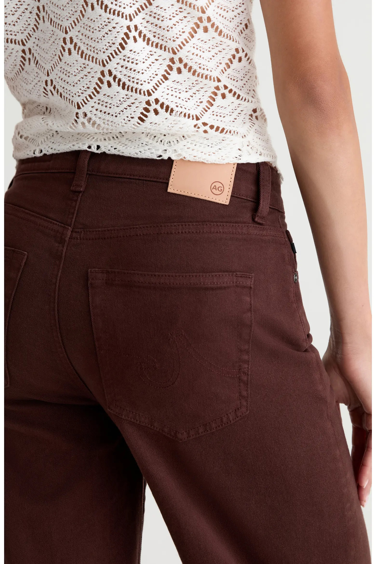 Saige High Waist Raw Hem Wide Leg Jeans (Women) | Nordstrom | Nordstrom