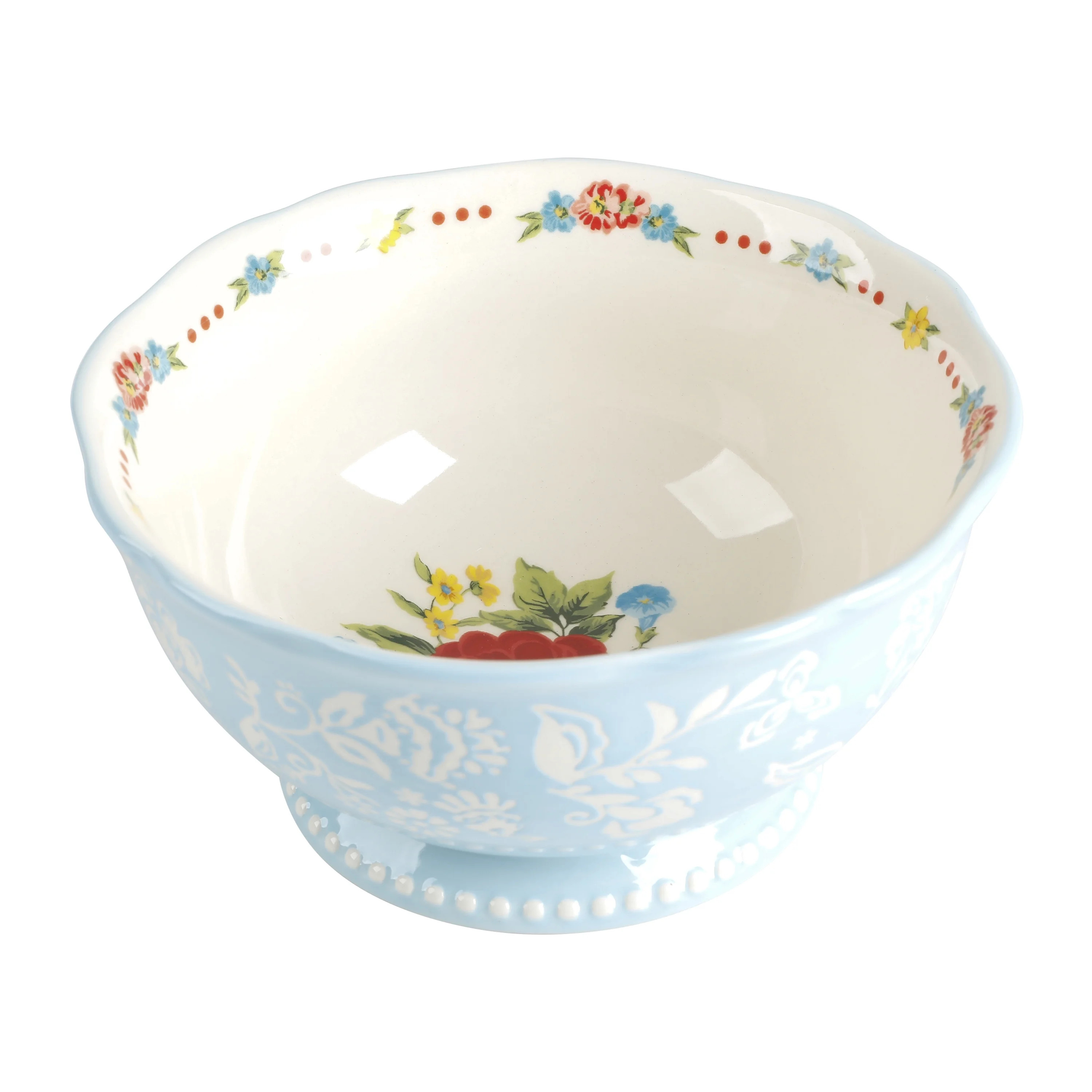 The Pioneer Woman Sweet Rose 6.25-Inch Bowls, 4-Pack | Walmart (US)
