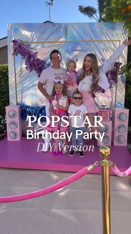 Here are all the decorations from my daughter’s Popstar party! 
Little Girls Birthday. Popstar Party. Birthday Party Inspiration. DIY Party. DIY Photo Backdrop. 

#LTKFamily #LTKParties #LTKKids
