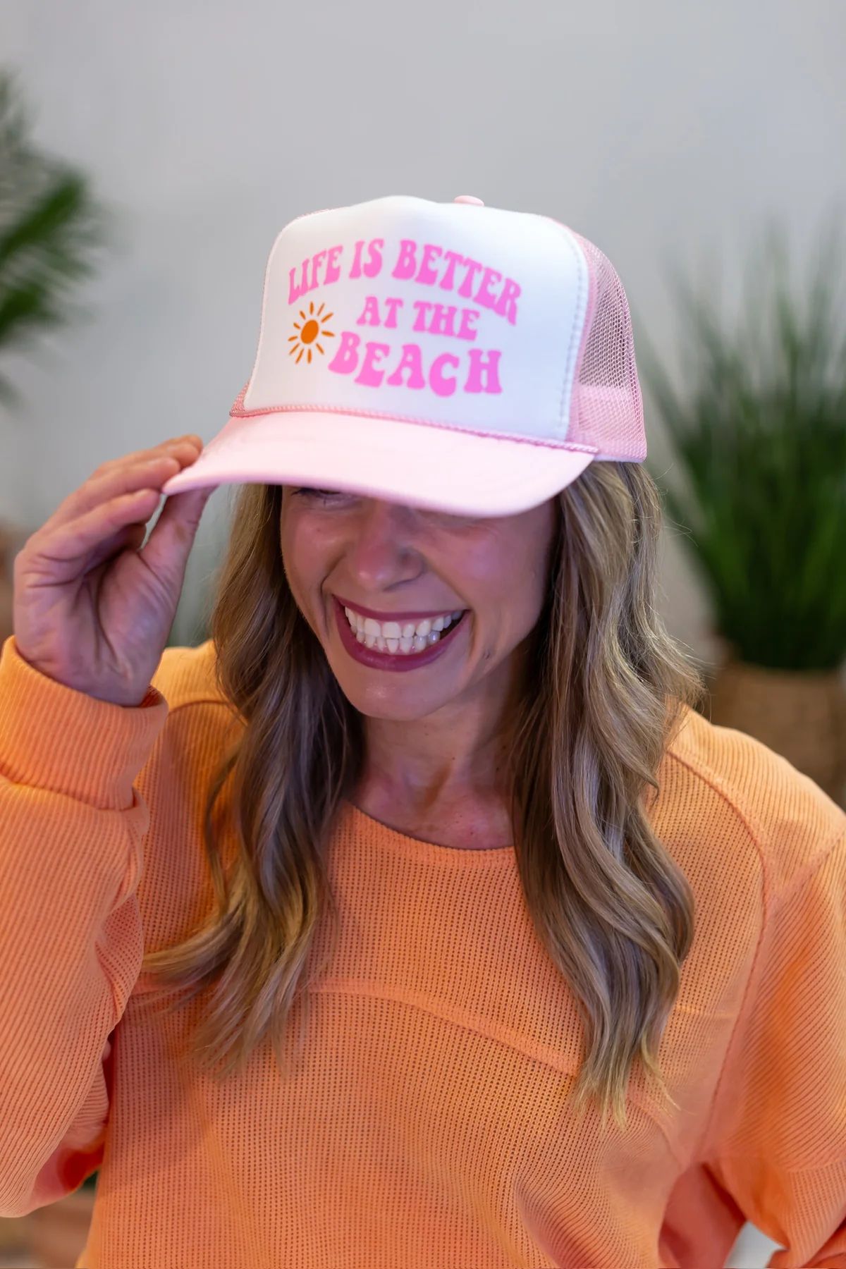 Life is better at the beach Trucker Hat | Shop Dandy Boutique